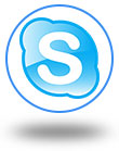 Skype icon button